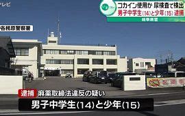 spankbang 中学生|コカイン使用か 男子中学生(14)と少年(15)逮捕 尿検査で検出 岐 .